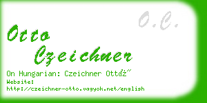 otto czeichner business card